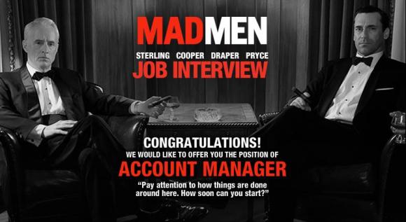 MAD MEN Job Interview
